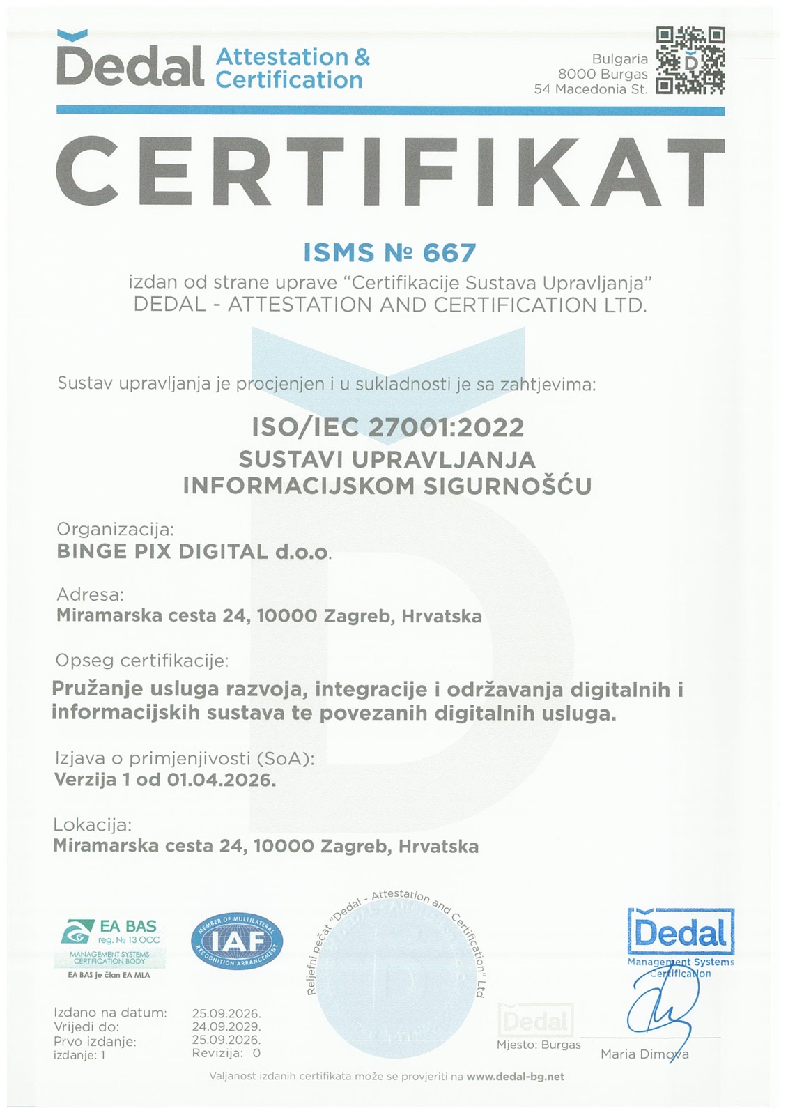 ISO/IEC 27001:2022